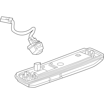 GM 42758025 MODULE ASM-RR LIC PLT LP