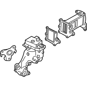 GM EGR Cooler - 55508011