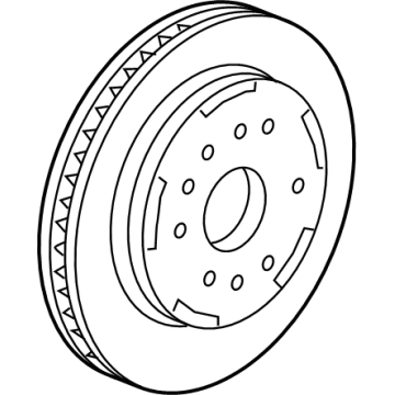 Chevrolet Colorado Brake Disc - 13539733