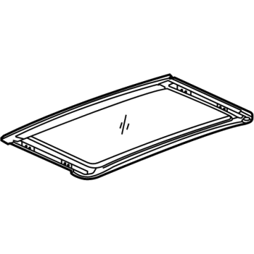 GM 42673423 Window Assembly, Rf Sta