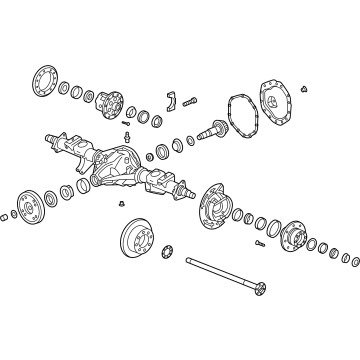 2020 Chevrolet Silverado Axle Shaft - 84692716