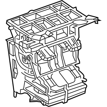 GM 84567421 Case Assembly, Htr & A/C Evpr