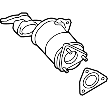 2020 Chevrolet Colorado Catalytic Converter - 25203946