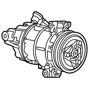 2024 Chevrolet Colorado A/C Compressor - 84948498