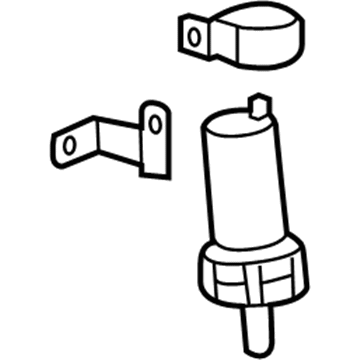 GM 15076931 Generator Control Module Coolant Pump