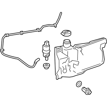 2022 GMC Sierra Washer Reservoir - 84991494