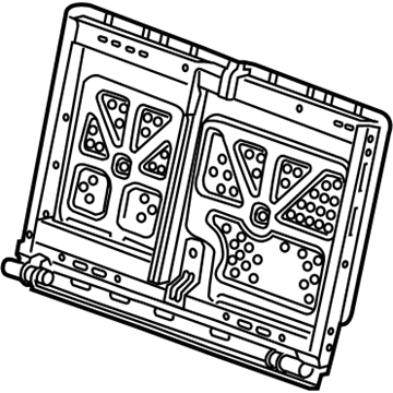 GM 23235046 Frame Assembly, Rear Seat Back