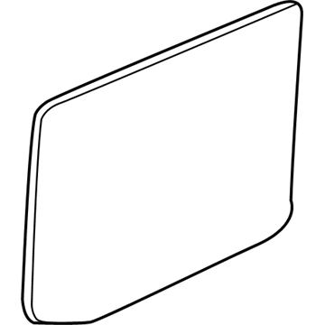 GM 93355087 Window, Rear Side Door