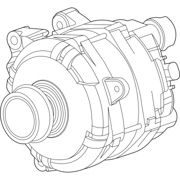 2020 GMC Sierra Alternator - 13539728