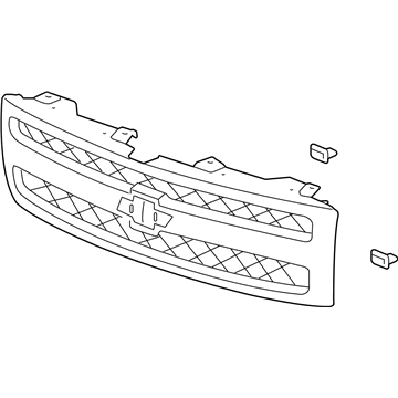 GM 22842236 Grille Assembly, Radiator *Gray T