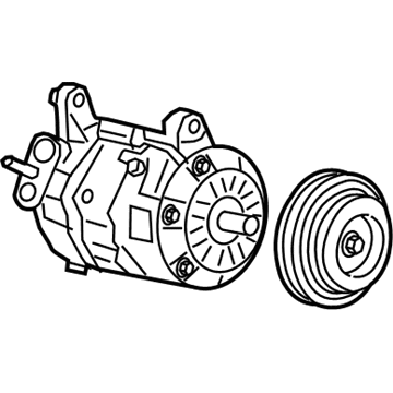 2021 GMC Sierra A/C Compressor - 86789835