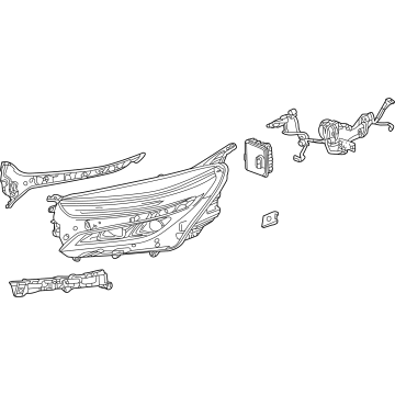 GM 85538061 HEADLAMP ASM-FRT