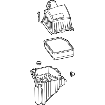 GMC Sierra Air Filter Box - 85638033