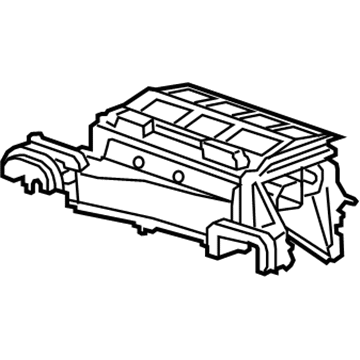 GM 92215223 Case, A/C Evaporator Upper