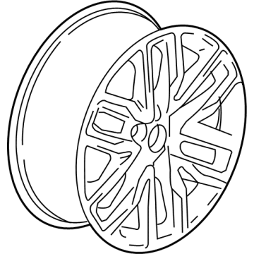 GM 84927349 Wheel, Front & Rr