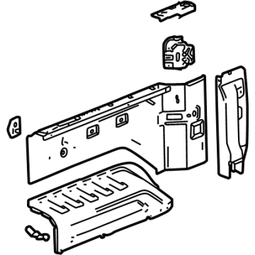 GM 85539176 Panel Assembly, Pubx Otr Si