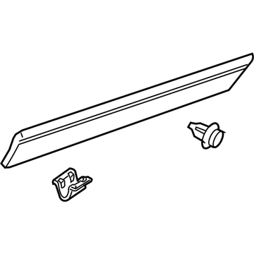 GM 96848780 Molding Assembly, Front Side Door Lower