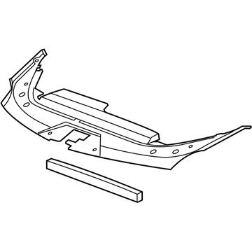 GM 15902235 Shield, Front Compartment Front Sight