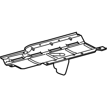 GM 12642306 Deflector, Crankshaft Oil