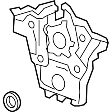 2016 Cadillac ATS Timing Cover - 12693557