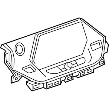 GM 84970968 Control Assembly, Am/Fm Stereo Rdo *Blk Ice Chrmm