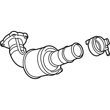 GM 22956559 Warm Up 3Way Catalytic Convertor Assembly (W/ Exhaust Pip