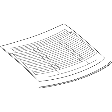 GM 23226520 Window Assembly, Rear