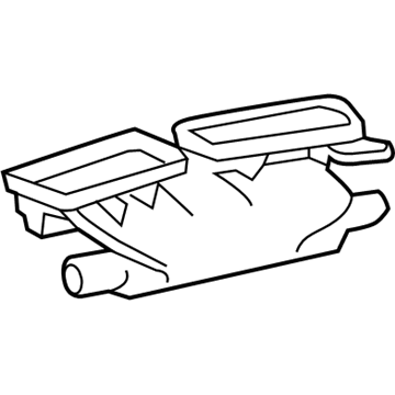 GM 84257879 Duct Assembly, Windshield Defroster Outlet