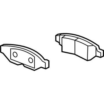 2022 Buick Encore GX Brake Pad - 42782666