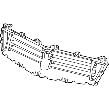 GM 23152496 Shutter Assembly, Front Bumper