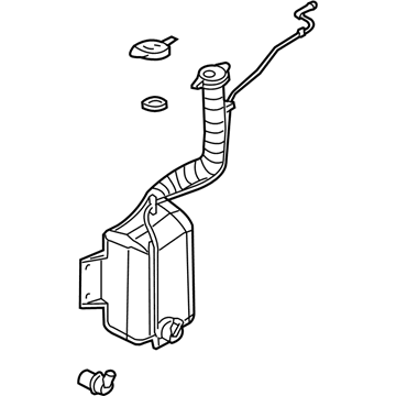 GM 15213092 Container Asm,Windshield Washer Solvent (W/ Pump)