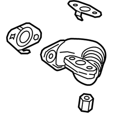 GM 12639839 Pipe Assembly, Turbo Oil Return