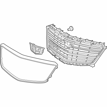 GM 84724565 Grille Assembly, Front *Galvano Silv