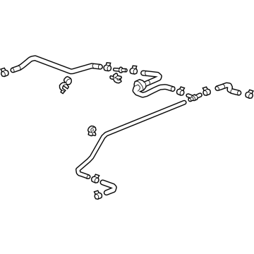 Chevrolet Equinox Coolant Pipe - 84390533