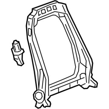 GM 84808898 Frame Assembly, F/Seat Bk