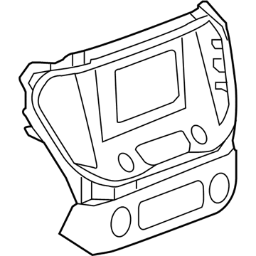 GM 84848681 Control Assembly, Am/Fm Stereo Rdo