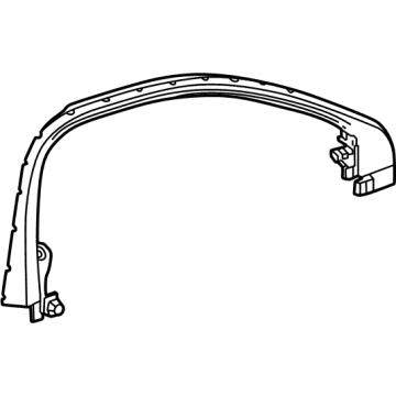 GM 86789738 MOLDING ASM-FRT S/D WDO GARN