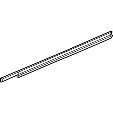 GM 85536017 SEALING STRIP ASM-FRT S/D WDO INR