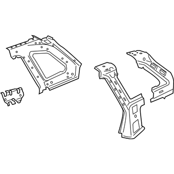 GM 25990044 Panel,Quarter Inner Rear