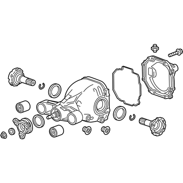 GM 84110754 Differential Carrier Assembly