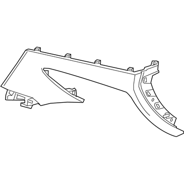 GM Dash Panel Vent Portion Covers - 84214358