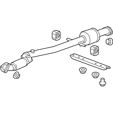 GM 42426782 3Way Catalytic Convertor Assembly (W/Exhaust Pipe)