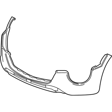 GM 42521355 Front Bumper Cover Lower