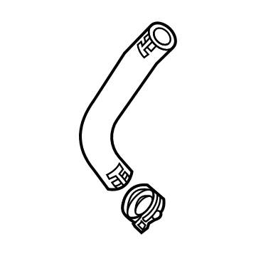 2020 GMC Sierra Coolant Pipe - 55496921