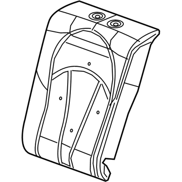 GM 26206153 Pad, Rear Seat Back