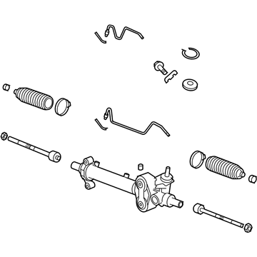 2009 Chevrolet Silverado Rack And Pinion - 19434138