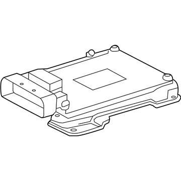 2016 GMC Sierra Suspension Control Module - 23201681