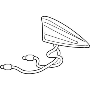 GM 84797912 Antenna Assembly, High Freq Eccn=5A991 *Bl Mt Ktl Mtt