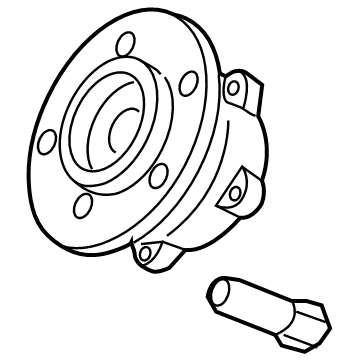 2021 Chevrolet Bolt EV Wheel Bearing - 13524088