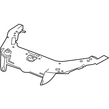 GM 23212540 Shield Assembly, Front Compartment Front Sight